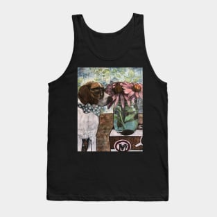 Beagle botanical love Tank Top